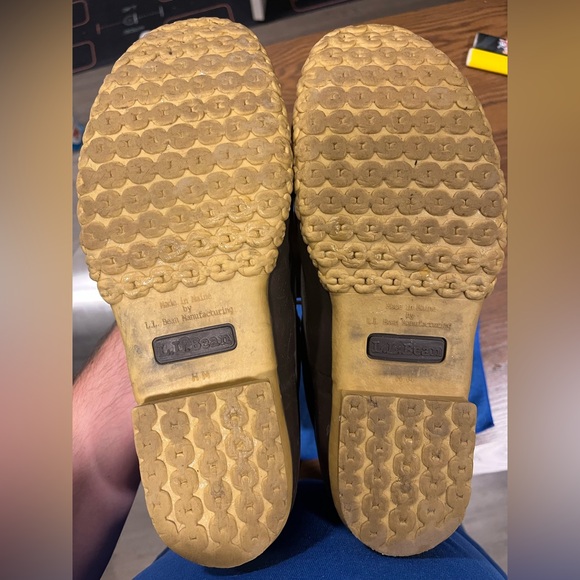 L.L.Bean Men's Bean Boots, 8" Size 10 - Picture 4 of 5